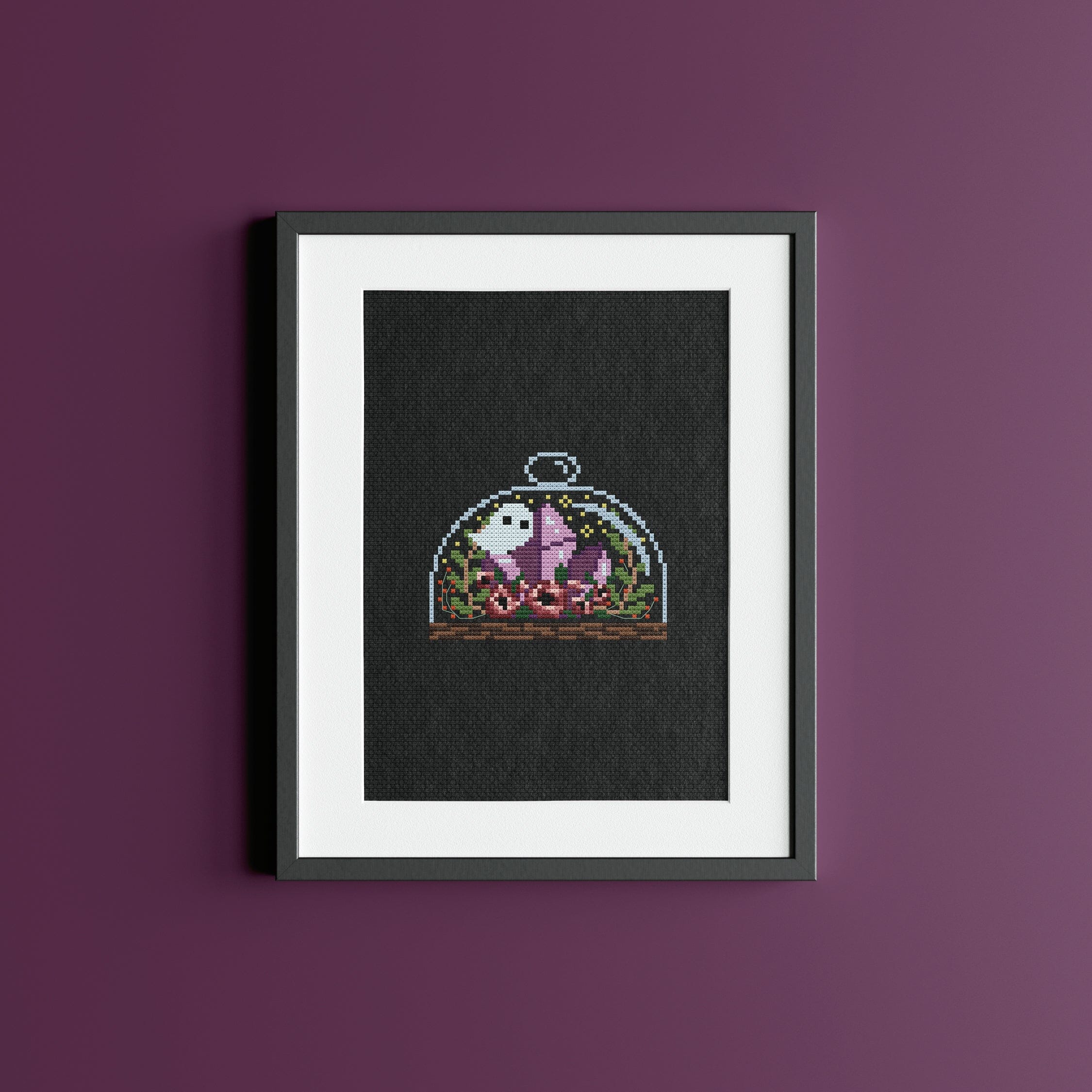 Cross Stitch PDF 4 Pattern Set - Enchanted Forest – unabuenapieza