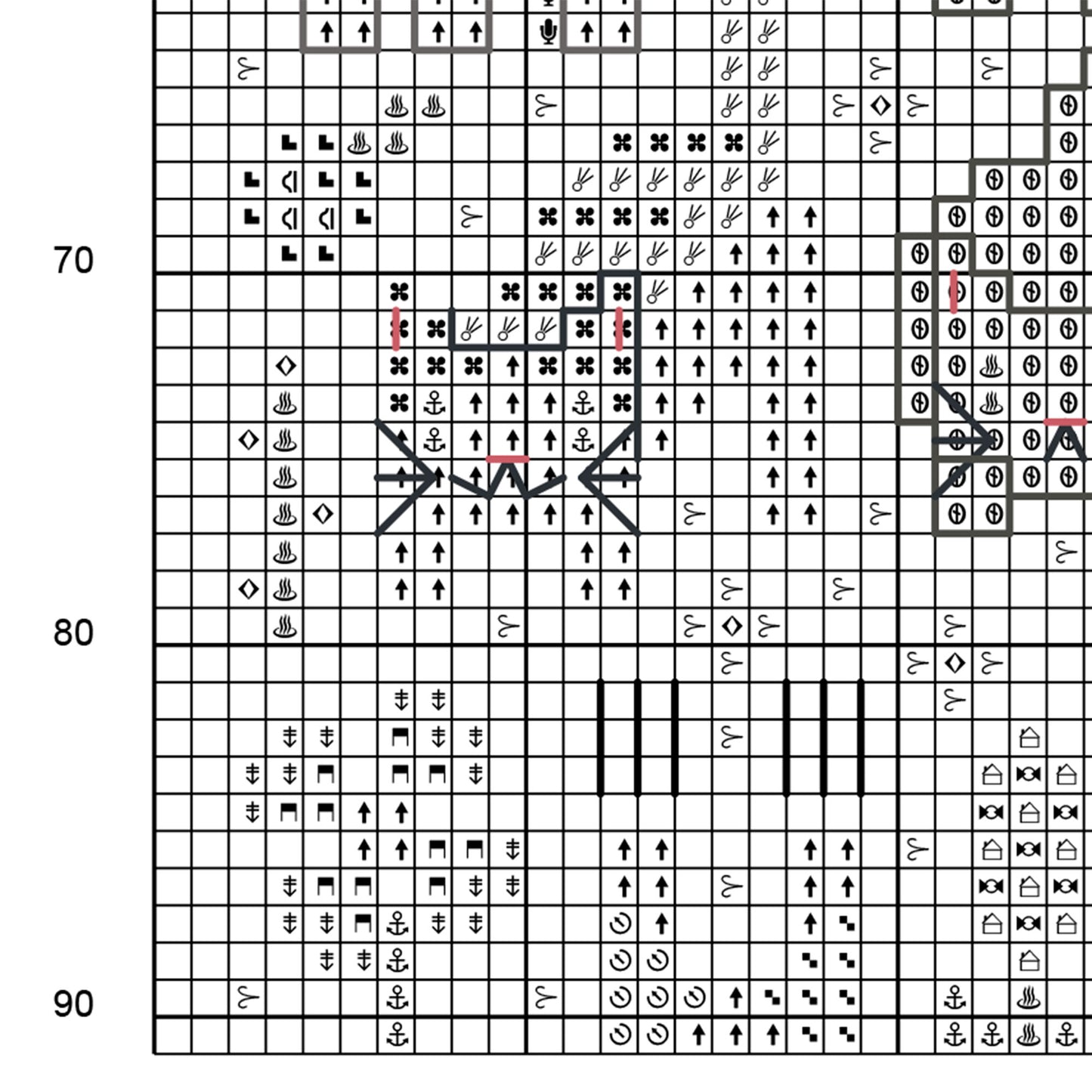Cross Stitch PDF Pattern - Cat Garden