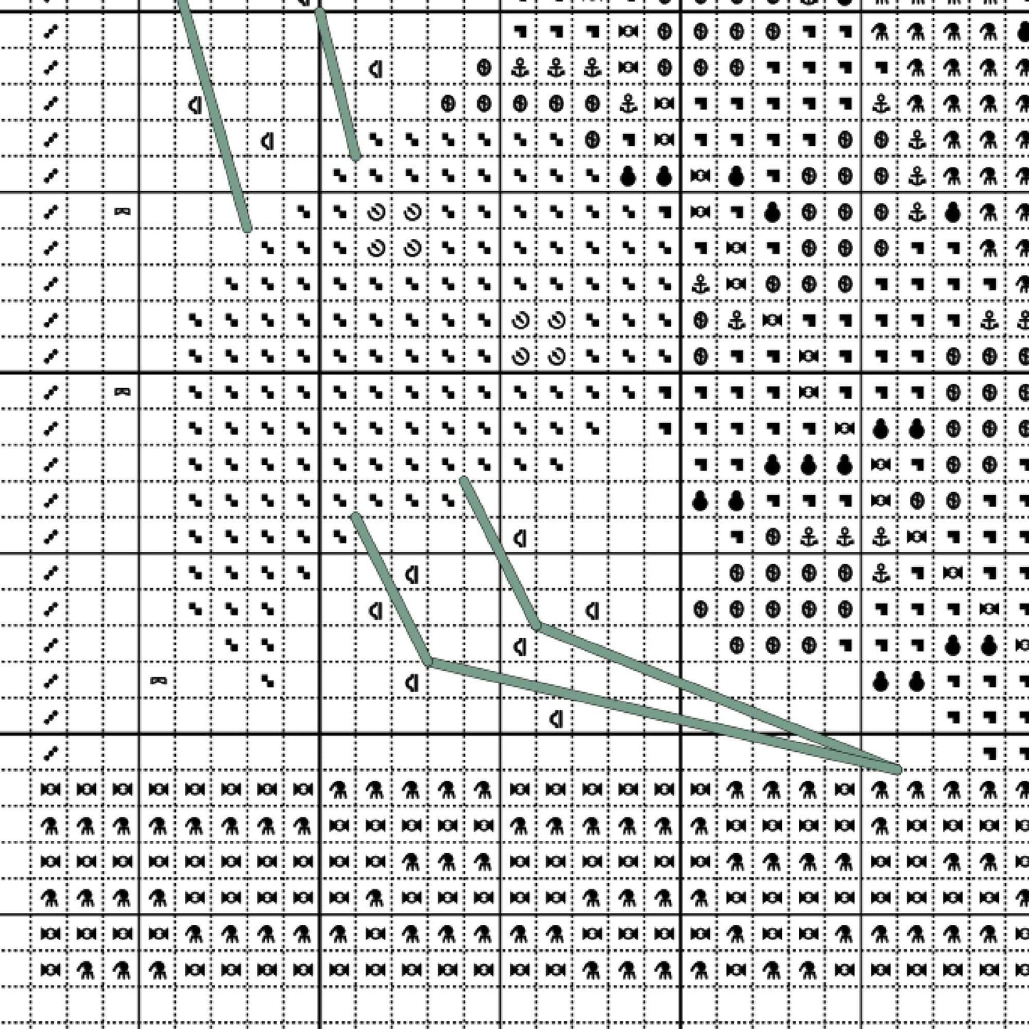 Cross Stitch PDF Pattern - Enchanted Forest 4