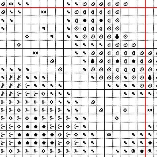 Cross Stitch PDF Pattern - Halloween Donuts