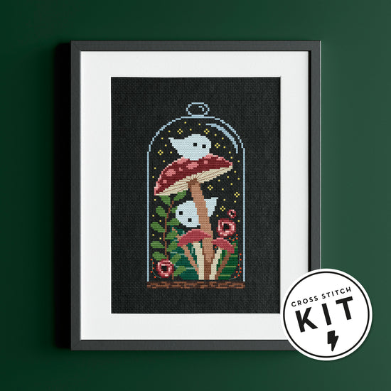 Load image into Gallery viewer, Enchanted Forest III - Cross Stitch Kit
