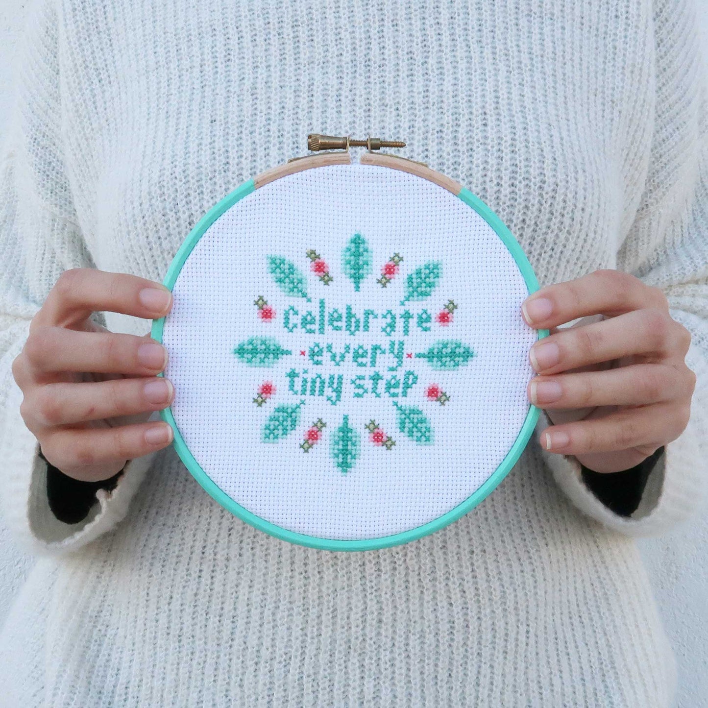 Celebrate Every Tiny Step - Cross Stitch Kit