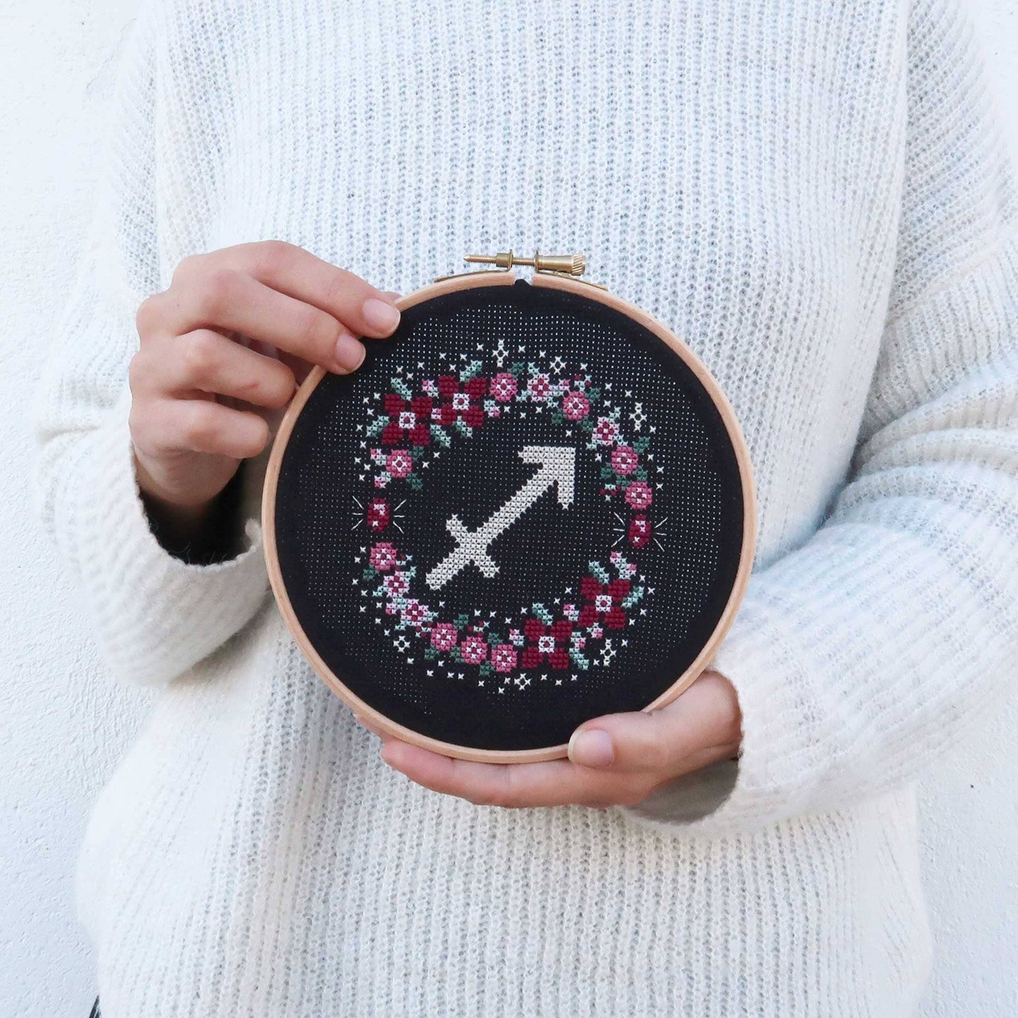 Sagittarius - Zodiac Garden - Cross Stitch Kit